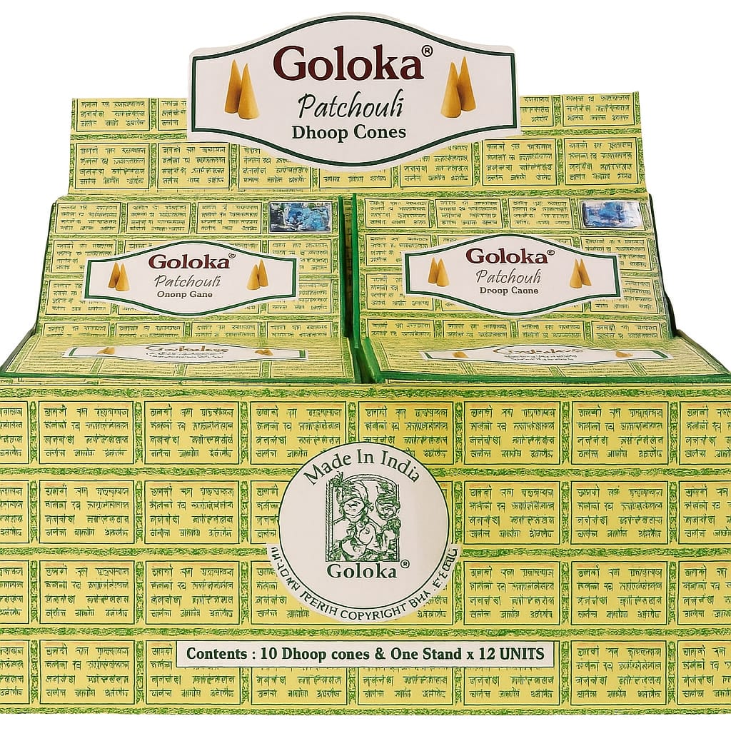 Goloka Patchouli Dhoop Cones